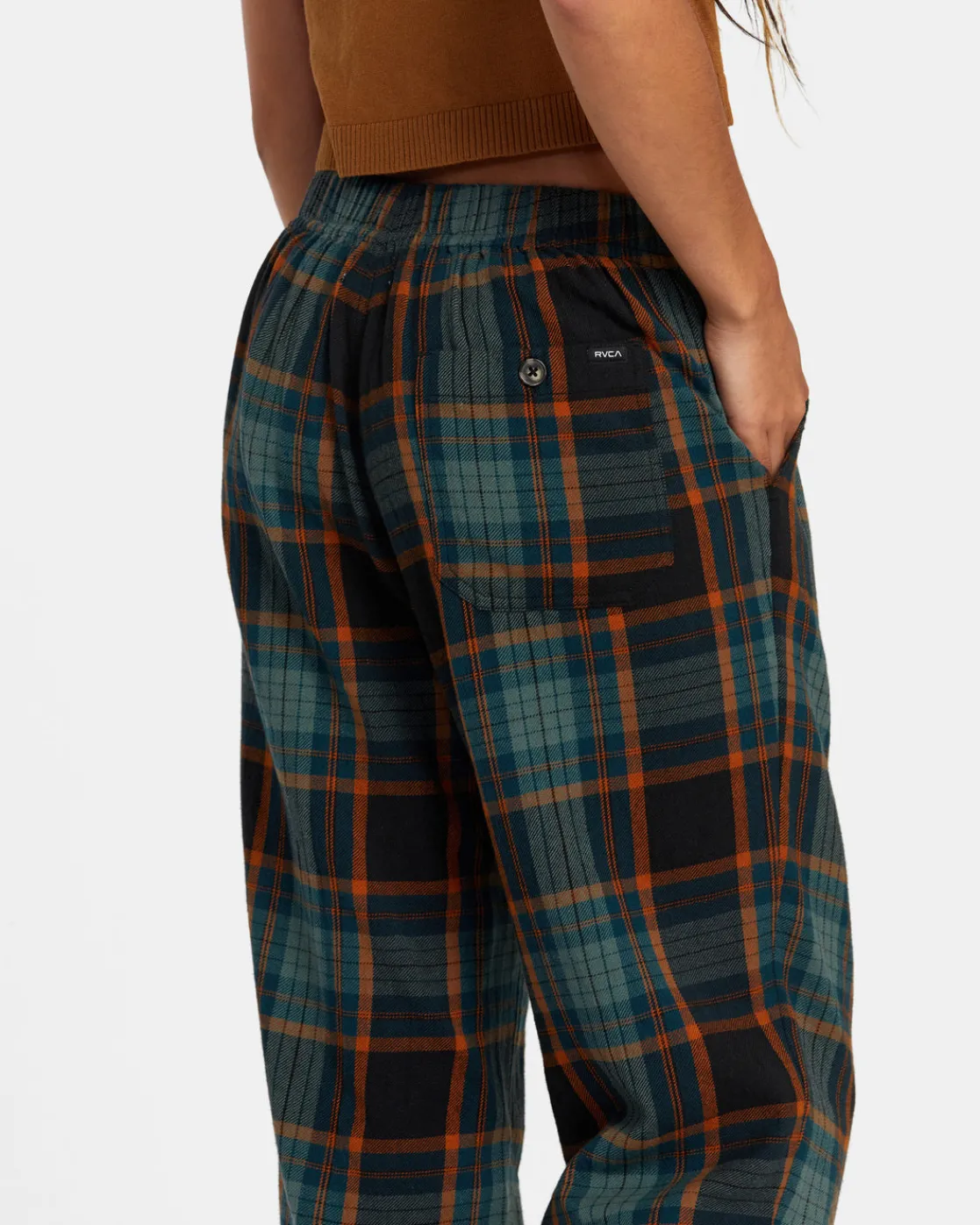 RVCA HUDSON WIDE LEG PANTS Rvca Black Sale