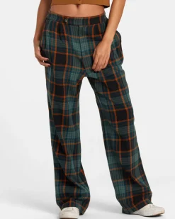 RVCA HUDSON WIDE LEG PANTS Rvca Black Sale
