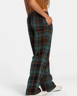 RVCA HUDSON WIDE LEG PANTS Rvca Black Sale