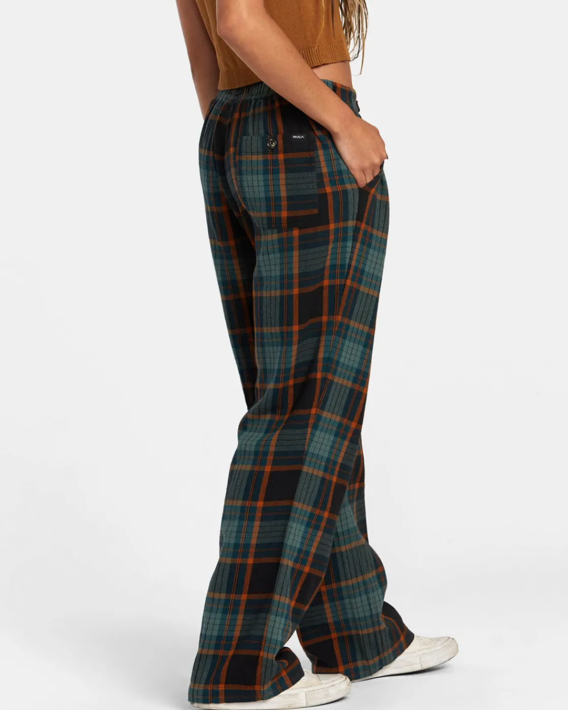 RVCA HUDSON WIDE LEG PANTS Rvca Black Sale