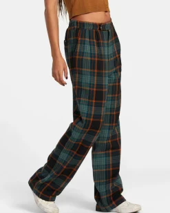 RVCA HUDSON WIDE LEG PANTS Rvca Black Sale