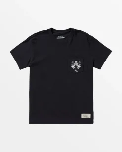 RVCA INVISIBLE MAN T-SHIRT Black