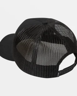 RVCA ISLAND LEI TRUCKER HAT Rvca Black Hot
