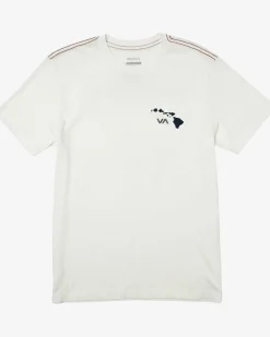 RVCA ISLAND RADIO TEE Antique White Sale