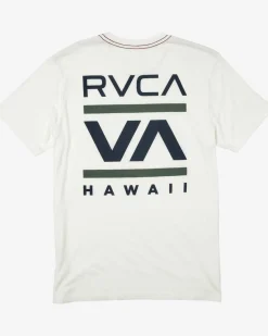 RVCA ISLAND RADIO TEE Antique White Sale