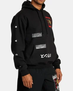 RVCA KELSEY NIZIOLEK SUN HOODIE Black Hot