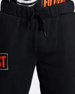 RVCA KELSEY NIZIOLEK WEB POST FLEECE PANT Black Sale