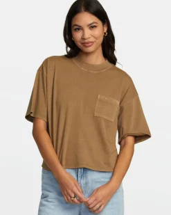 RVCA KINNEY TEE Ermine Hot