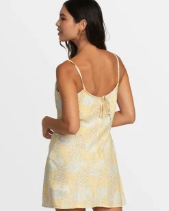 RVCA MACARTHUR MIDI DRESS Sahara Sun Hot