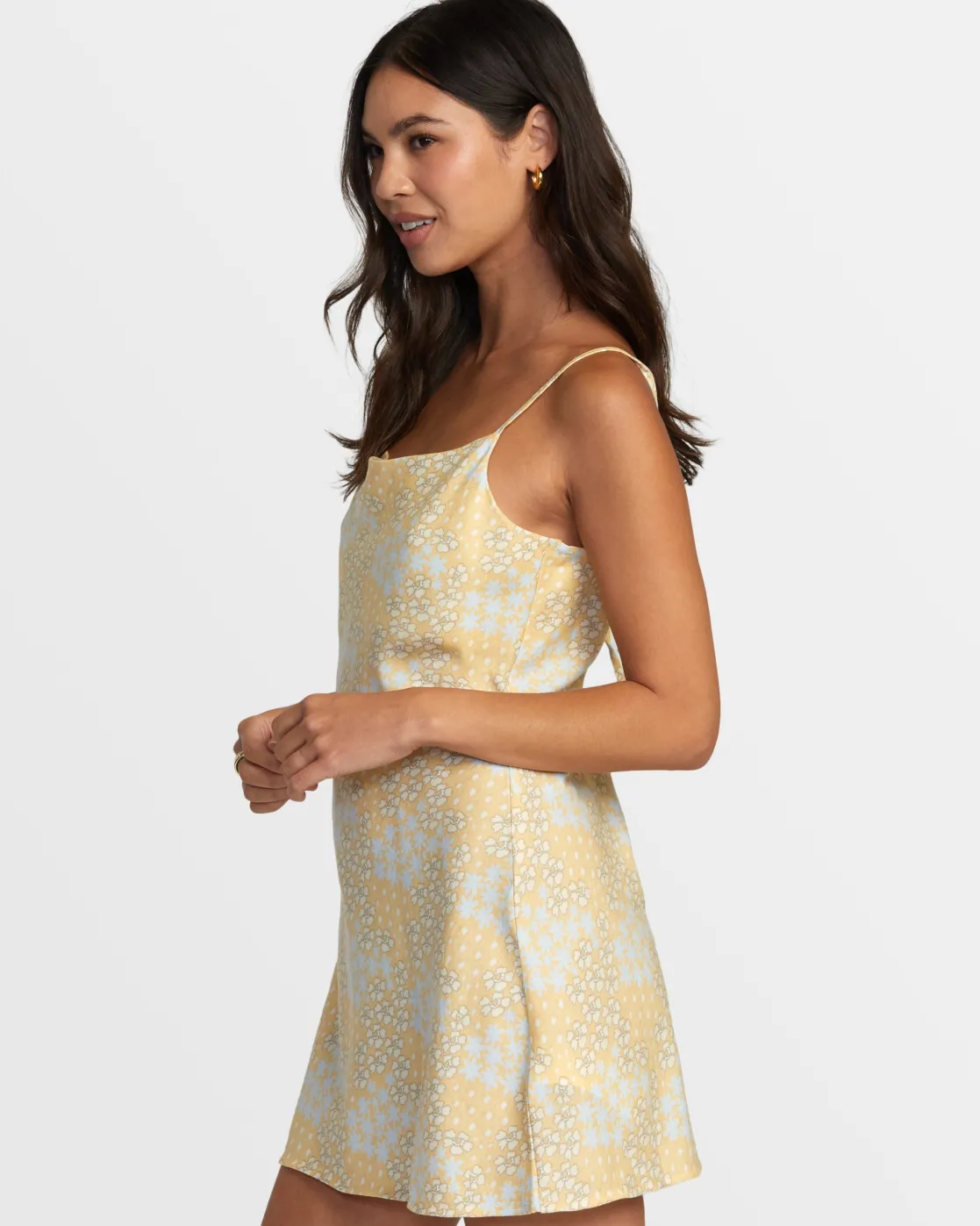 RVCA MACARTHUR MIDI DRESS Sahara Sun Hot