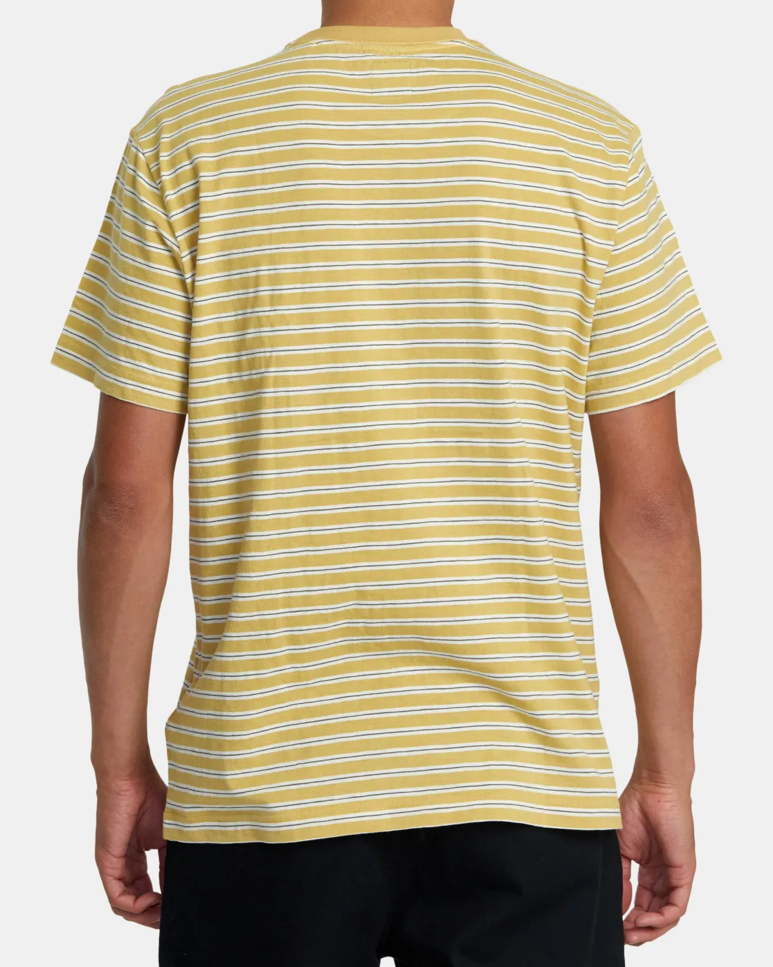 RVCA MAGNOLIA CREW SHORT SLEEVE KNIT Vintage Gold Best