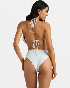 RVCA MAISEY SLIDE TRI BIKINI TOP Sky High Online