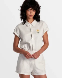 RVCA MAYA ROMPER Latte Best