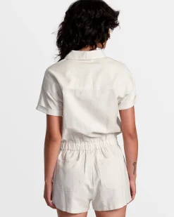 RVCA MAYA ROMPER Latte Best