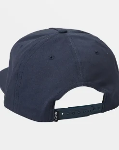 RVCA METALURGY SNAPBACK HAT Navy Hot