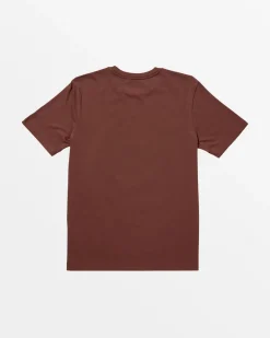 RVCA MOTORS TEE Red Earth New