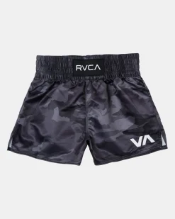RVCA MUAY THAI MOD 15" BOXING SHORTS Camo Outlet