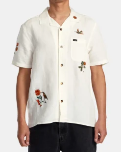 RVCA NECTAR SHORT SLEEVE SHIRT Natural Online