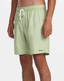 RVCA OPPOSITES HYBRID SHORTS Pear Hot