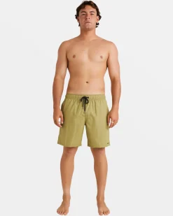 RVCA OPPOSITES HYBRID SHORTS Moss Sale