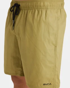 RVCA OPPOSITES HYBRID SHORTS Moss Sale