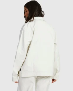 RVCA PAINTERS JACKET Eggshell Discount