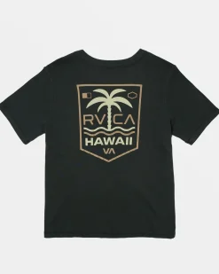 RVCA PALM SHIELD TEE Rvca Black Best