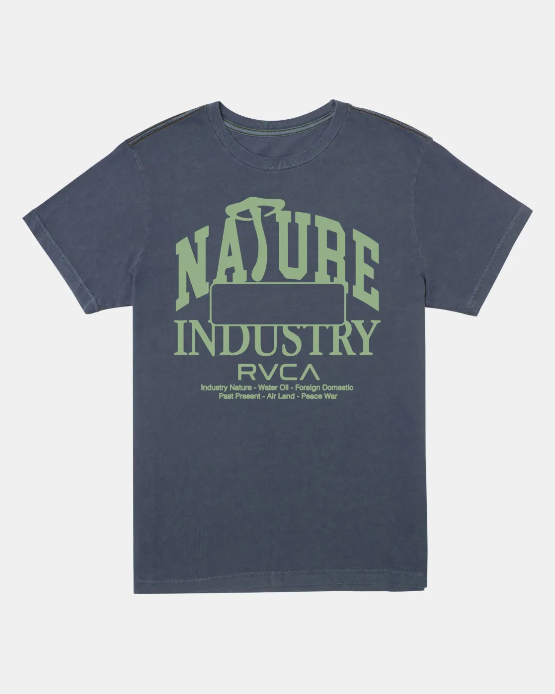 RVCA PASTE UP SHORT SLEEVE TEE Moody Blue Online