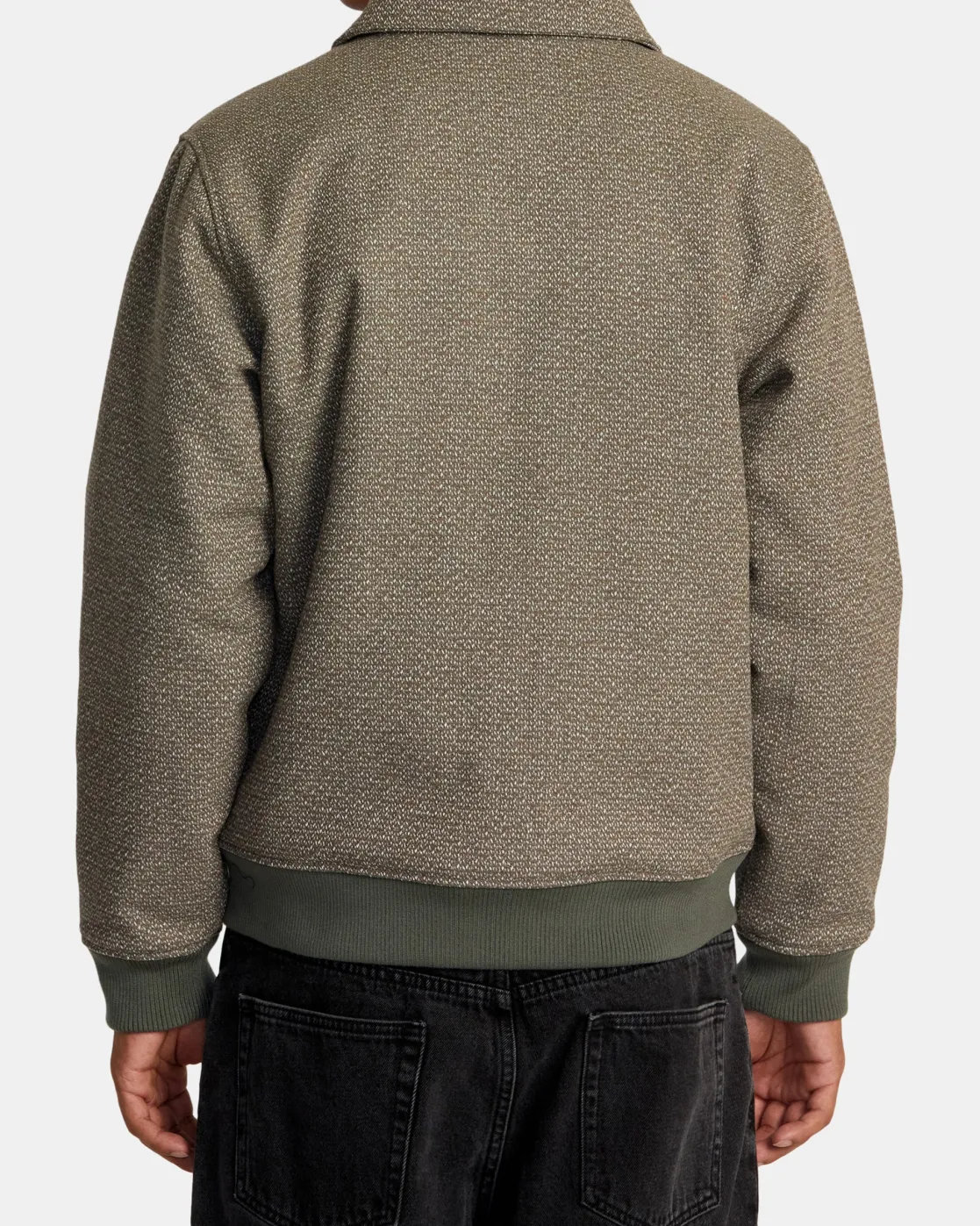 RVCA PISCO ZIP-UP JACKET Olive New