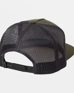RVCA PLATFORM TRUCKER HAT Olive Online