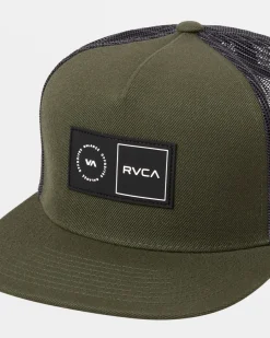 RVCA PLATFORM TRUCKER HAT Olive Online
