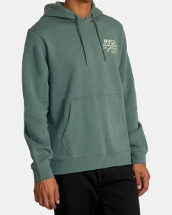 RVCA PLEIN VIEW HOODIE Jade Discount