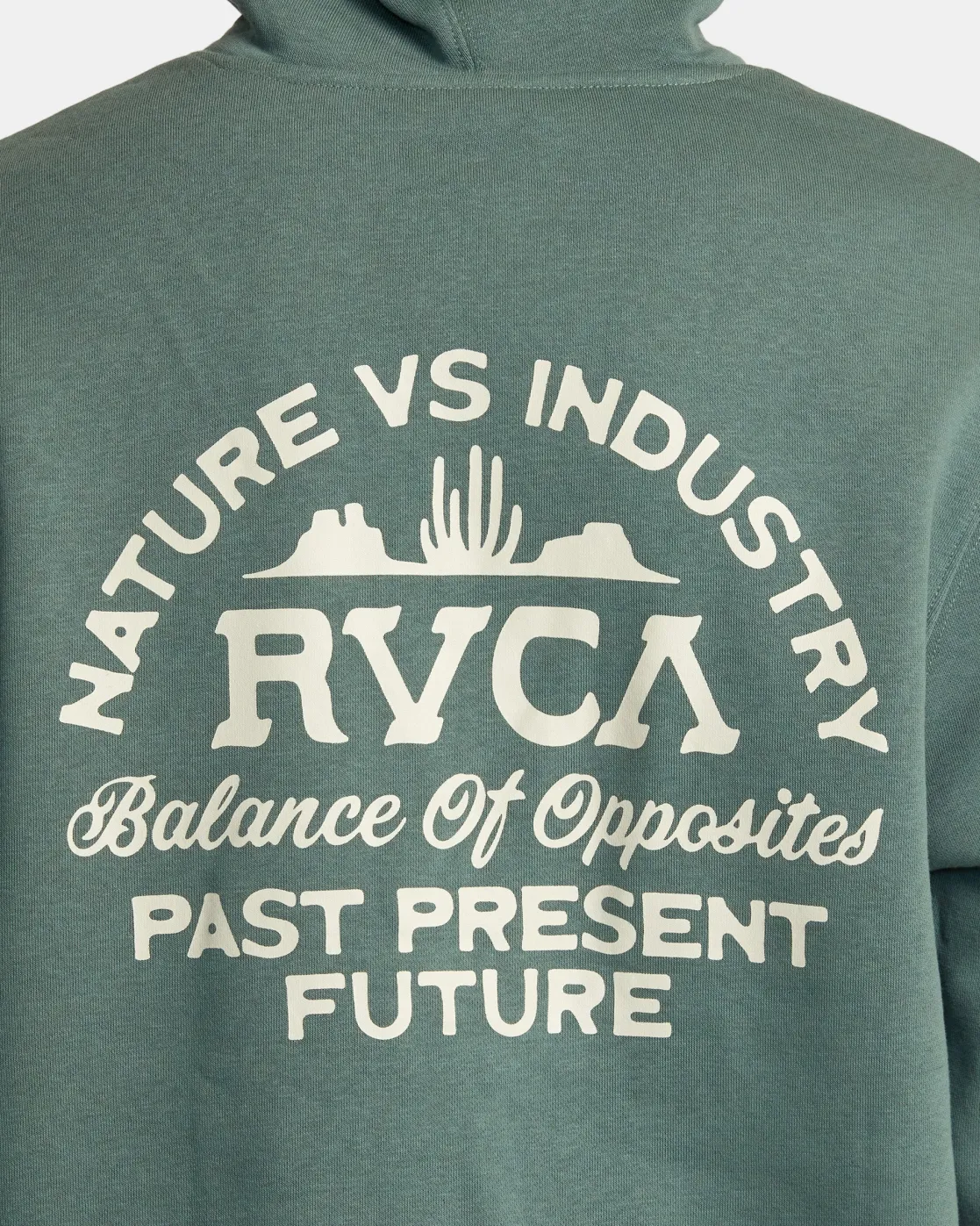 RVCA PLEIN VIEW HOODIE Jade Discount