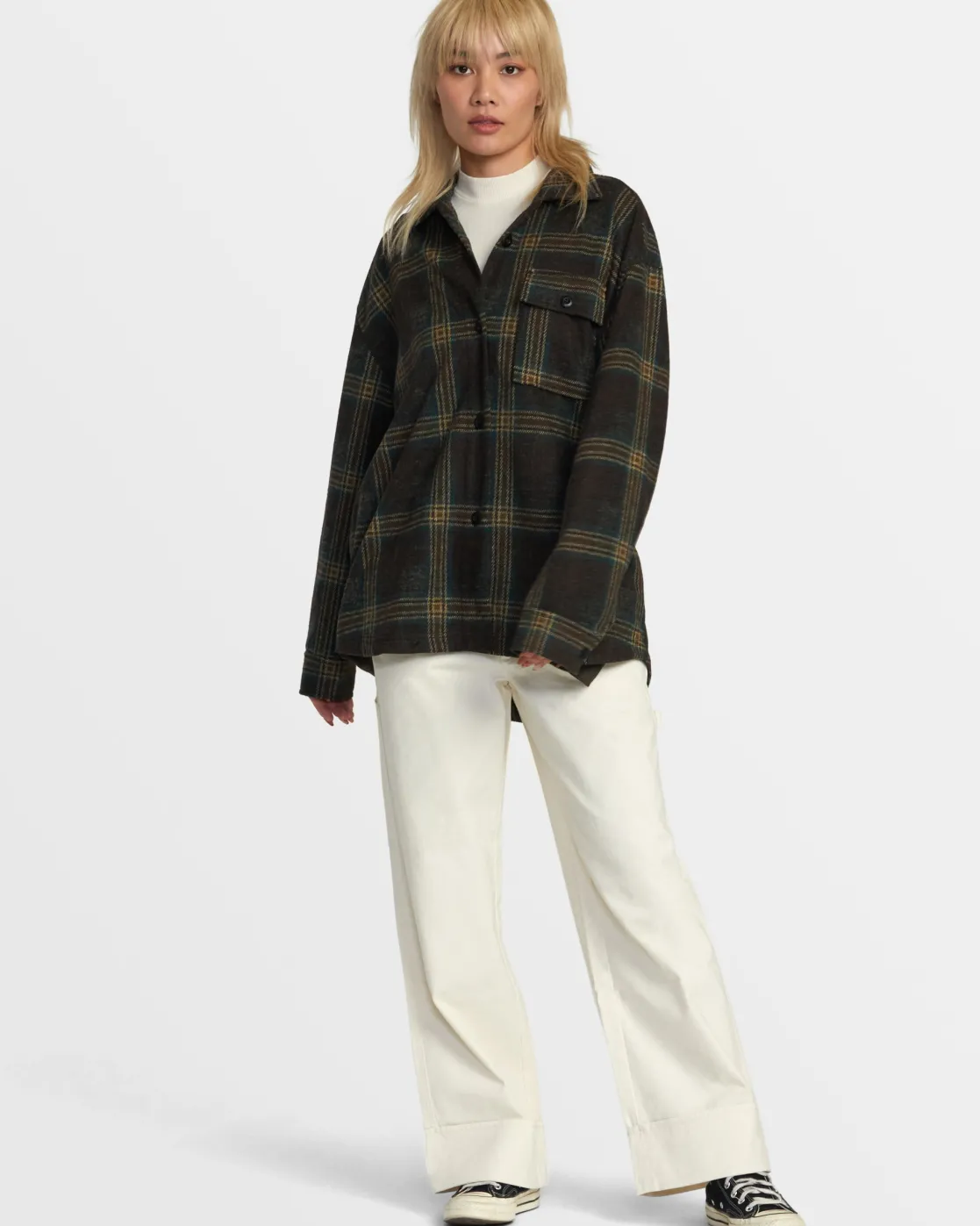 RVCA POLAR BIRDIE SHACKET Chocolate Torte Best