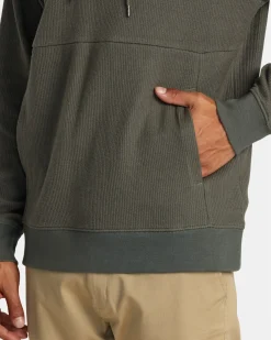 RVCA PORT HOODIE Olive Sale
