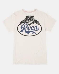 RVCA PROWL TEE Antique White New