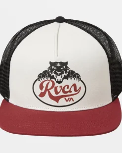 RVCA PROWL TRUCKER HAT White
