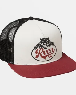 RVCA PROWL TRUCKER HAT White