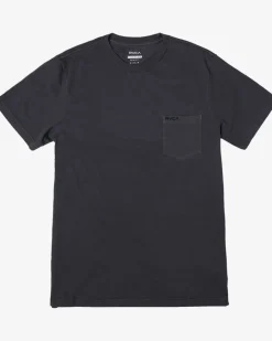 RVCA PTC II PIGMENT TEE Pirate Black
