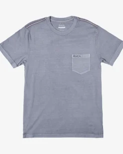 RVCA PTC II PIGMENT TEE Monument Sale