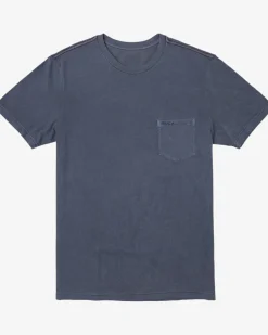 RVCA PTC II PIGMENT TEE Moody Blue Outlet