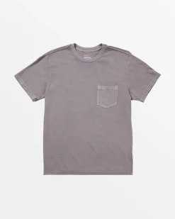 RVCA PTC II PIGMENT TEE Gray Ridge Discount
