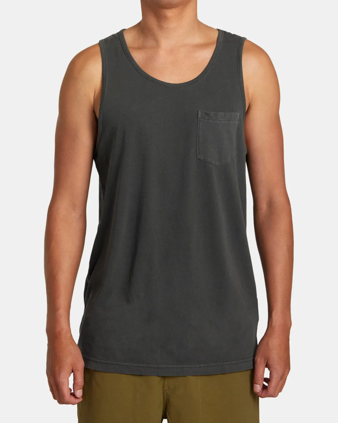 RVCA PTC PIGMENT TANK TEE Pirate Black Sale