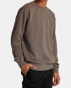 RVCA PTC SWEATSHIRT Mushroom