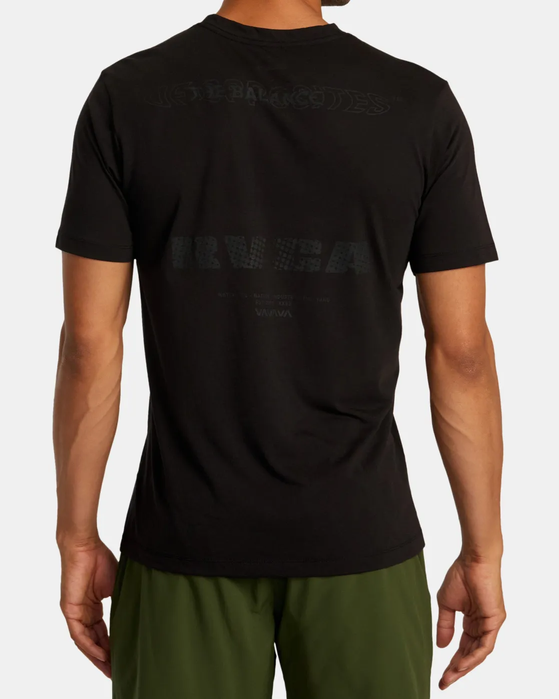 RVCA RADIATE TEE Black Best