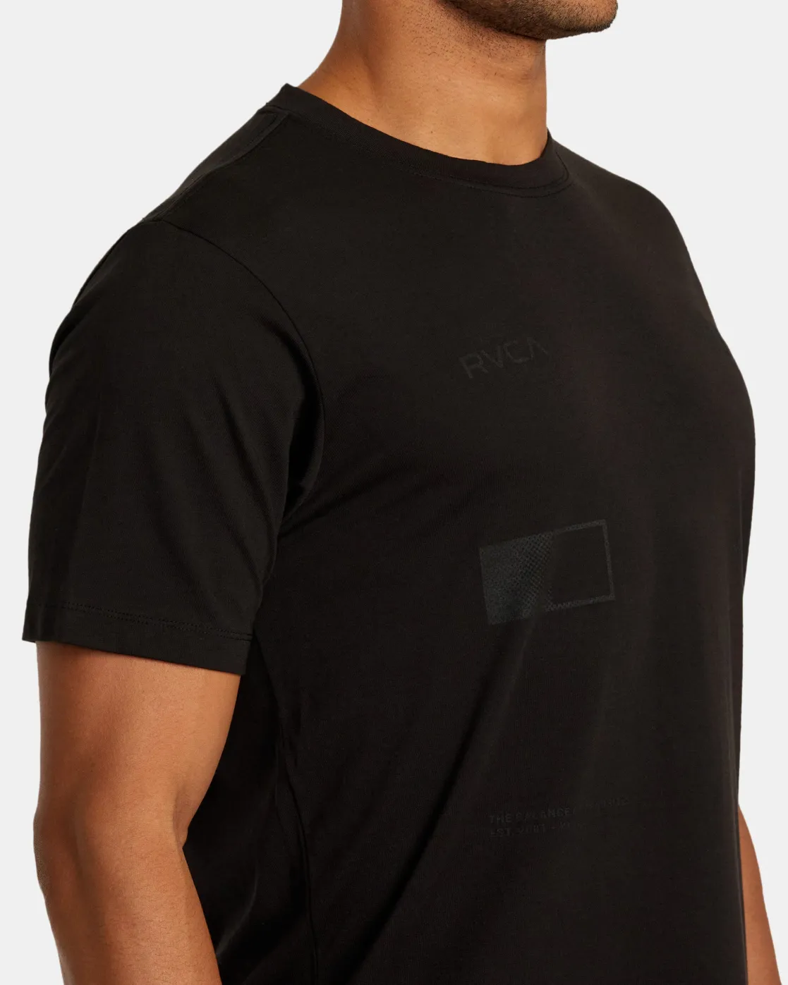 RVCA RADIATE TEE Black Best