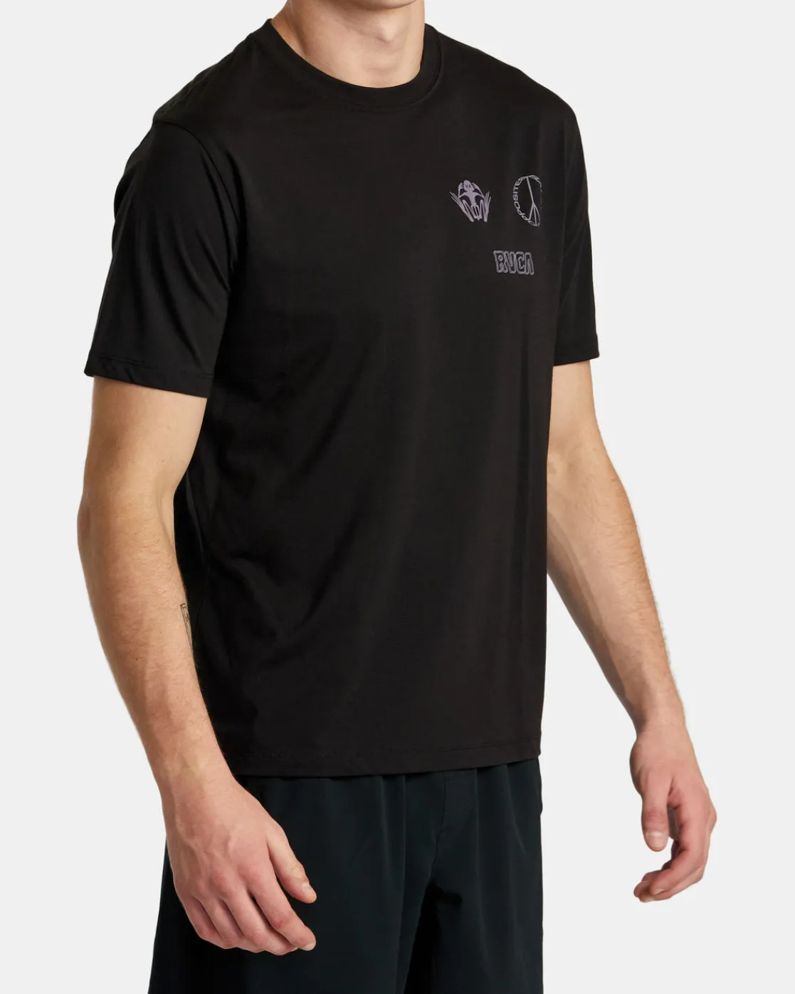 RVCA RELIC STACK TEE Black Online