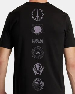 RVCA RELIC STACK TEE Black Online