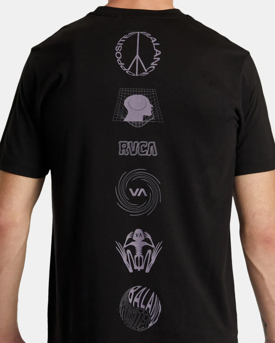 RVCA RELIC STACK TEE Black Online