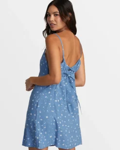 RVCA REMI MINI DRESS Coronet Blue